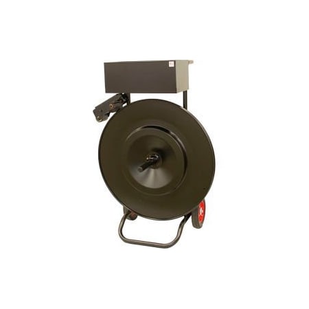 Encore Packaging Encore Packaging Ribbon Wound Dispenser for 3/4" To 1-1/4" Strap Width, 25"L x 28"H, Black EP-3340